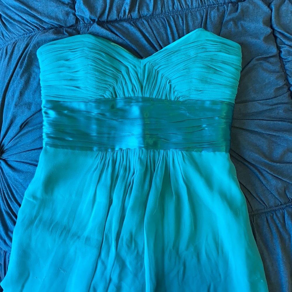 Laundry by Shelli Segal teal dress‎ - Picture 9 of 10